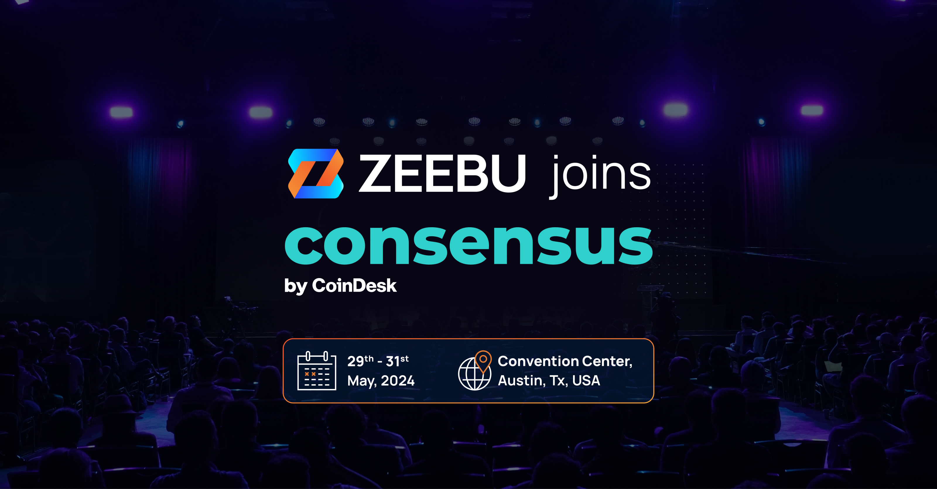 Zeebu Joins Consensus 2024 as 5-Block Sponsor